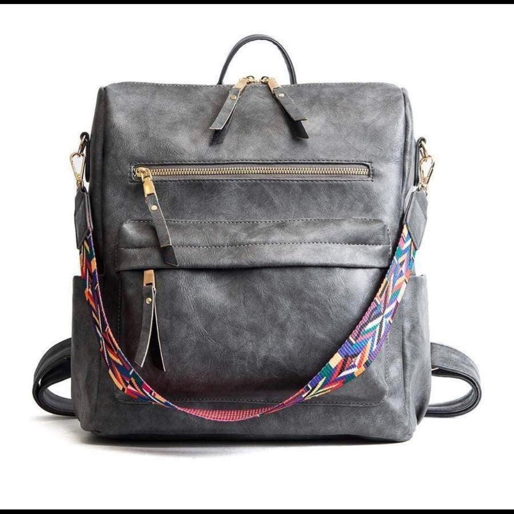 Gray Backpack
